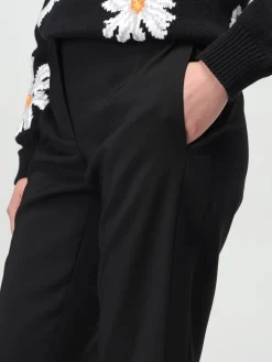 Pantalone classico Moschino Couture in lana vergine