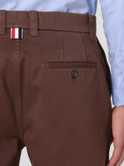 Pantalone classico Thom Browne in cotone