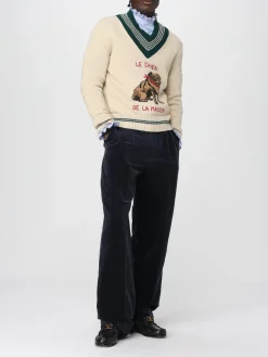 Pantalone classico Valentino in velluto