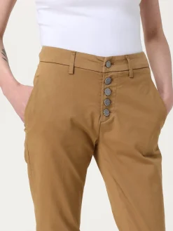 Pantalone cropped Dondup in cotone stretch