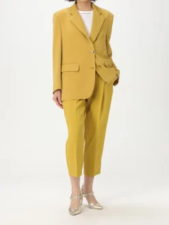 Pantalone cropped Elisabetta Franchi in crêpe