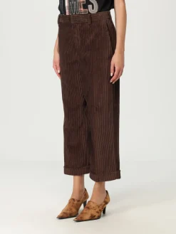 Pantalone cropped Moschino Couture in velluto