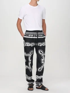 Pantalone Dolce & Gabbana in seta stampata