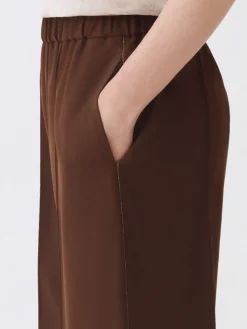 Pantalone Fabiana Filippi in misto lana vergine