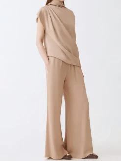 Pantalone Fabiana Filippi in misto viscosa