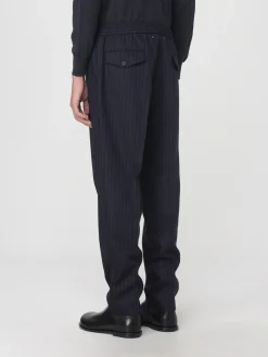 Pantalone Golden Goose in lana e cotone con stampa gessata