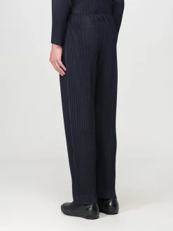 Pantalone Homme Plisse' Issey Miyake in crêpe plissettato