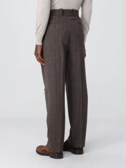 Pantalone in lana vergine gessata Golden Goose