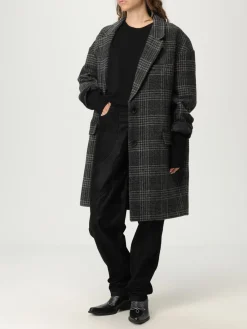 Pantalone Isabel Marant Etoile in denim spalmato