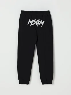 Pantalone jogging con logo MSGM Kids