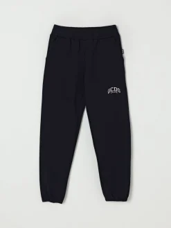 Pantalone jogging in cotone con logo GCDS Junior