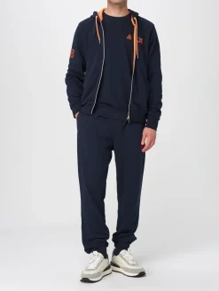 Pantalone jogging in cotone con logo SUN68