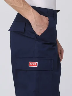 Pantalone Kenzo in gabardine di cotone