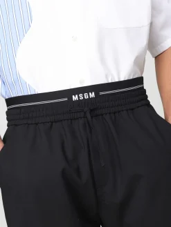 Pantalone MSGM in lana vergine