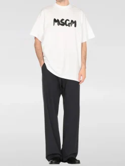 Pantalone MSGM in lana vergine