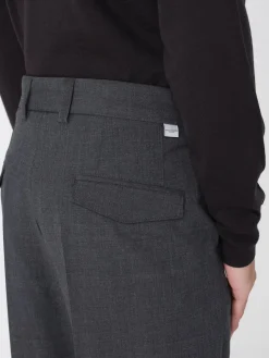 Pantalone Paolo Pecora in misto lana