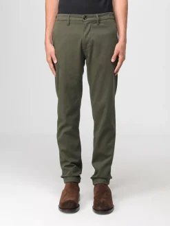 Pantalone Re_HasH in drill di cotone