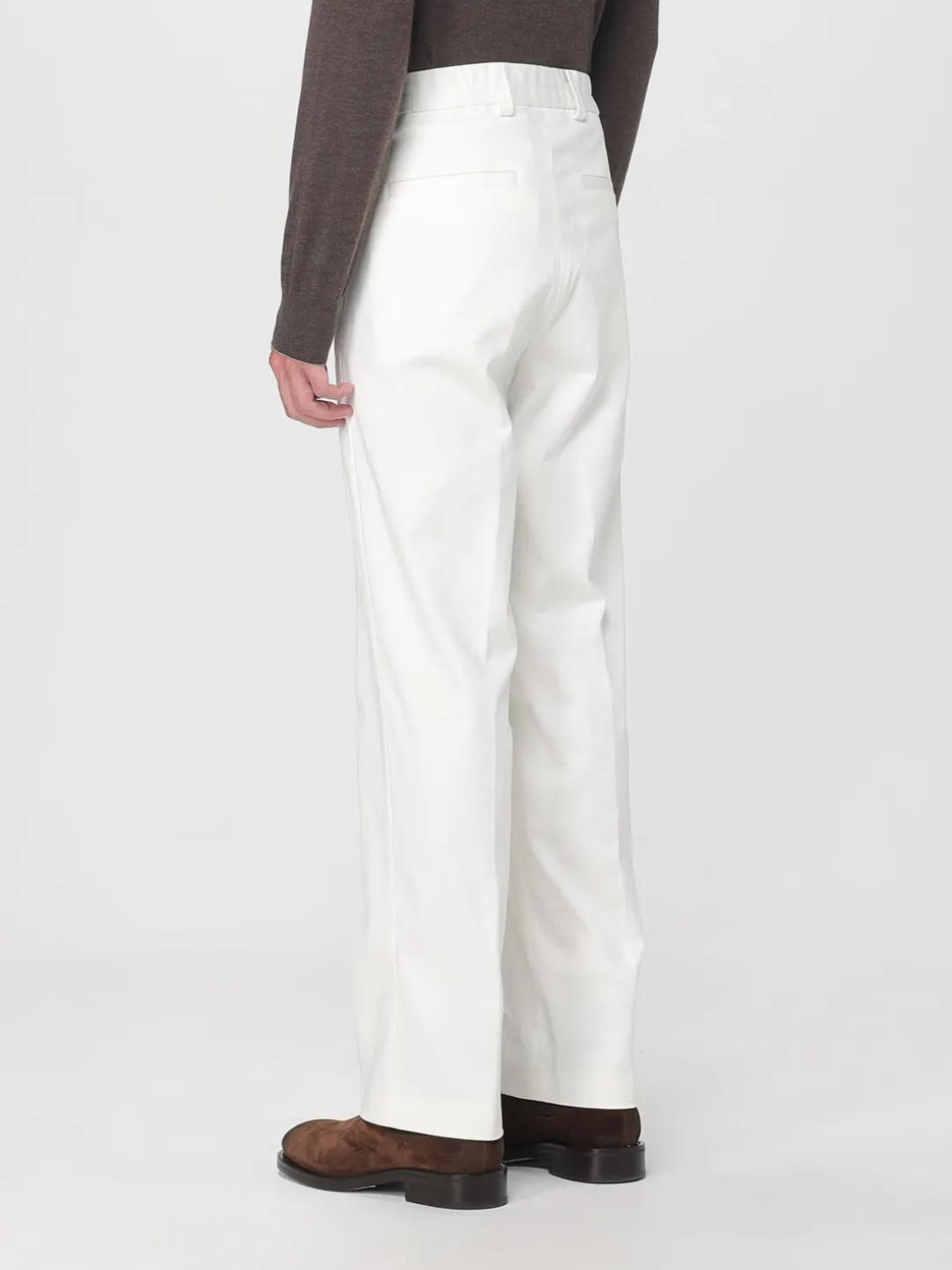 Pantalone sartoriale Boss in cotone stretch