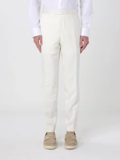 Pantalone sartoriale Boss in misto cotone