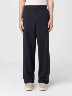 Pantalone sartoriale Emporio Armani in misto cotone