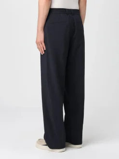 Pantalone sartoriale Emporio Armani in misto cotone