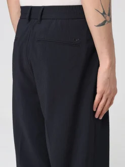 Pantalone sartoriale Emporio Armani in misto cotone