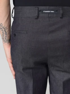Pantalone sartoriale Karl Lagerfeld in cotone stretch