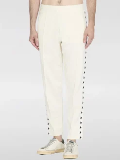 Pantalone sportivo Golden Goose in jersey con monogram