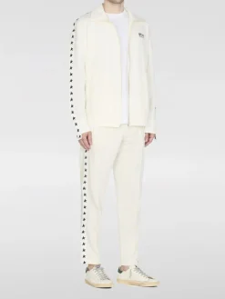 Pantalone sportivo Golden Goose in jersey con monogram