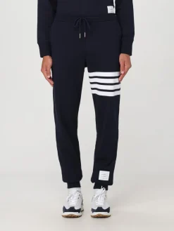 Pantalone sportivo in cotone 4-bar Thom Browne
