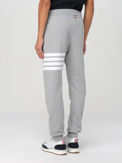 Pantalone sportivo in cotone 4-bar Thom Browne
