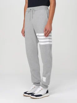 Pantalone sportivo in cotone 4-bar Thom Browne