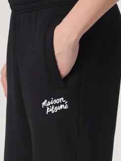Pantalone sportivo Maison Kitsuné in cotone stretch