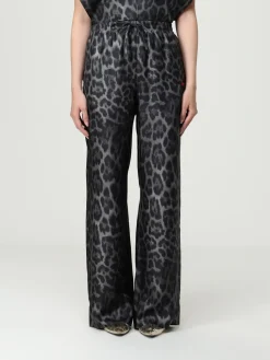 Pantalone Stella McCartney in seta animalier