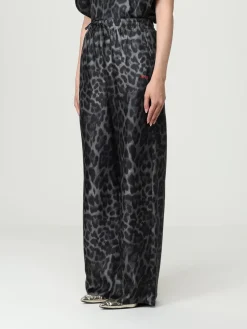 Pantalone Stella McCartney in seta animalier