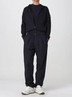 Pantalone Stone Island in cotone organico