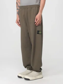 Pantalone Stone Island in cotone stretch