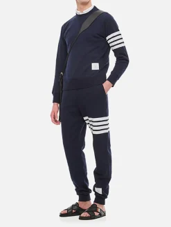 Pantalone Thom Browne in cotone