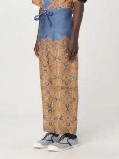 Pantalone Valentino in lino stampato