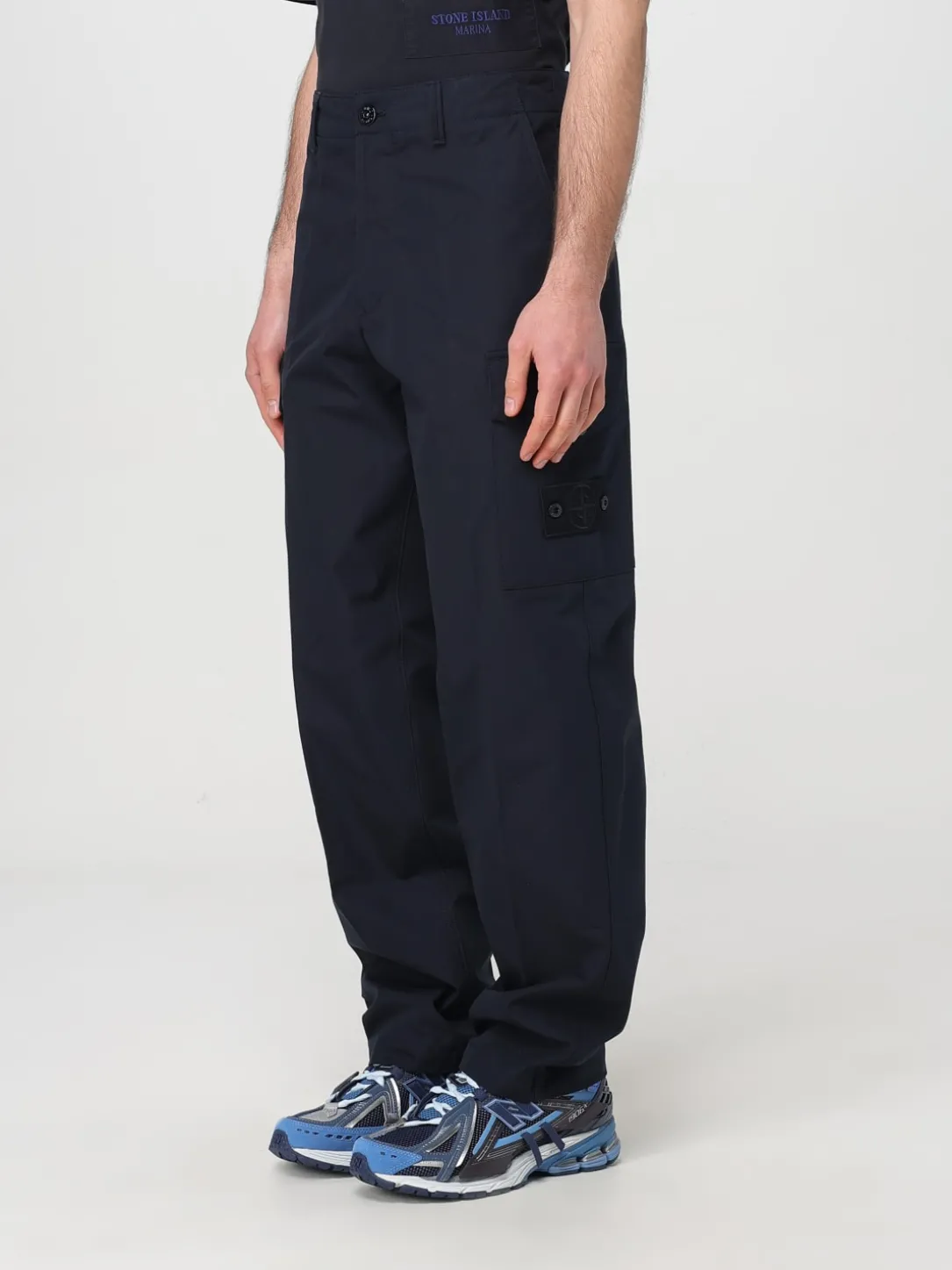 Pantalone weatherproof Cotton canvas Ghost Stone Island