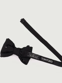 Papillon Tom Ford in seta jacquard