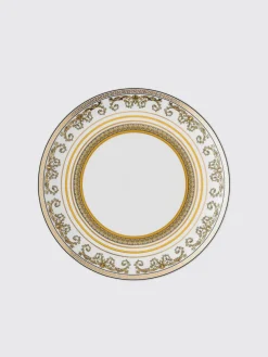Piatto Virtus Gala Rosenthal x Versace Home in porcellana