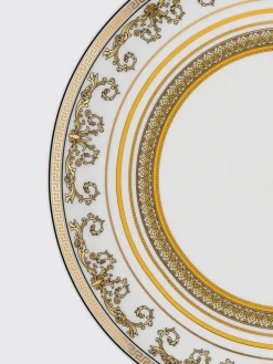 Piatto Virtus Gala Rosenthal x Versace Home in porcellana