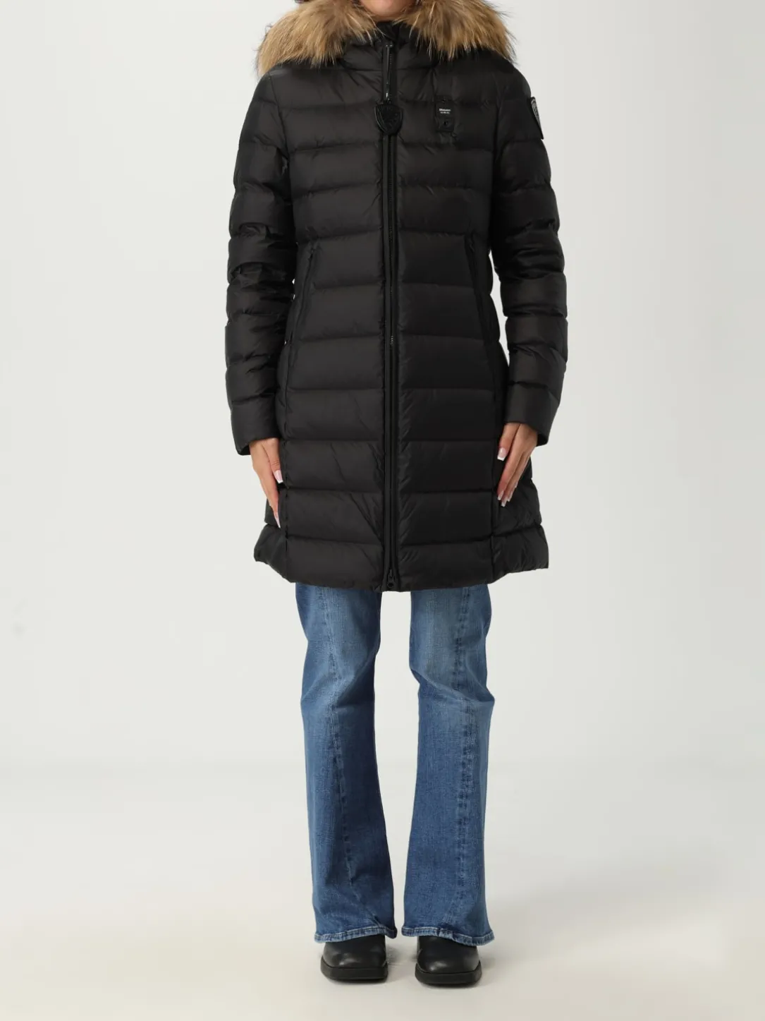 Piumino Blauer in nylon trapuntato e imbottito