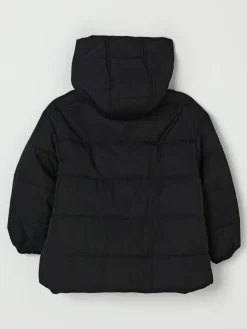 Piumino con cappuccio Balmain con logo