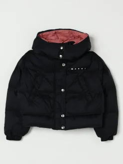 Piumino con cappuccio in nylon Marni