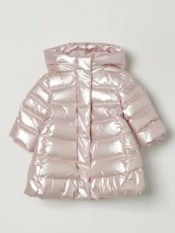 Piumino con cappuccio in nylon Monnalisa