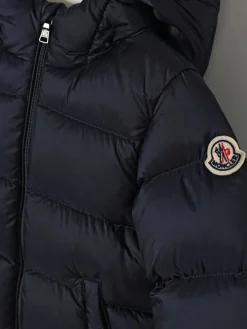 Piumino con cappuccio in nylon Moncler