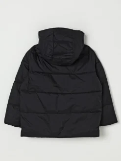 Piumino con cappuccio Marni con logo