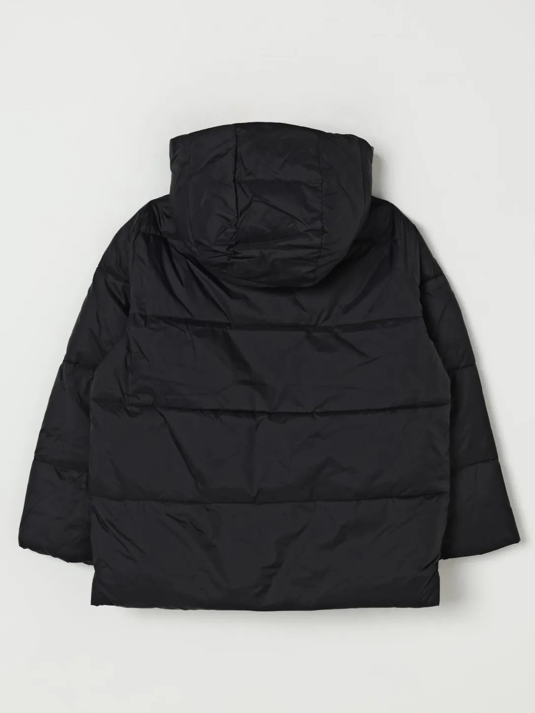 Piumino con cappuccio Marni con logo